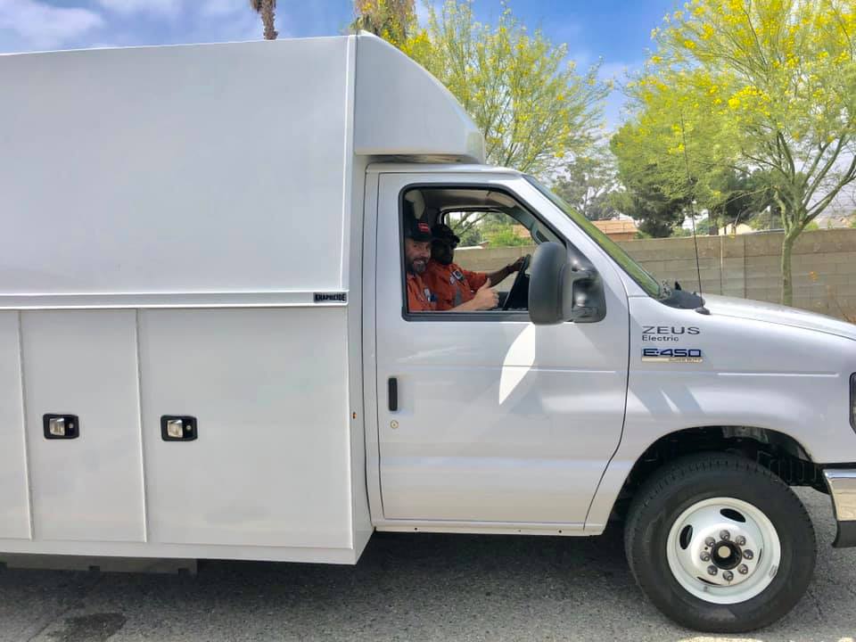 City of Colton -Public Utilities Receives First All-Electric Utility Truck ...